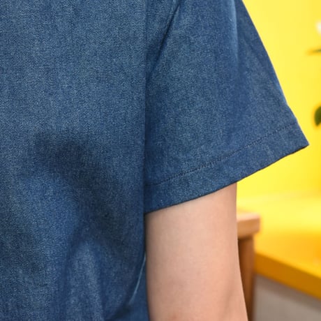 USED DENIM S/S SHIRT