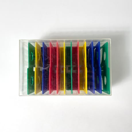USED PLASTICS CARD HOLDER