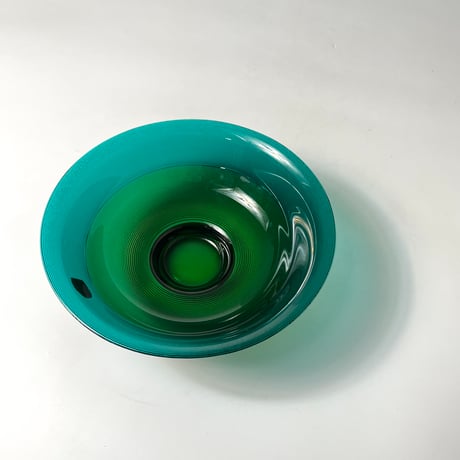 USED "BOHEMIA" GLASS BOWL