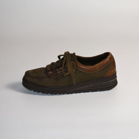 USED “MEPHISTO” SUEDE & LEATHER DECK SHOES