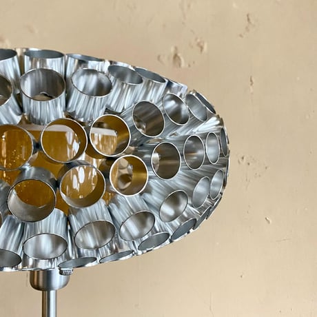 USED “EGLO” STAINLESS SHADE FLOOR LAMP