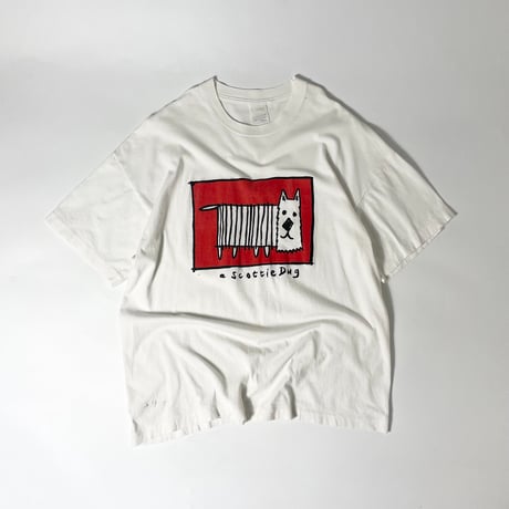 USED 90'S "A SCOTTIE DOG" TSH