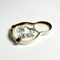 USED "PARKSMITH CORP" CERAMIC ASHTRAY