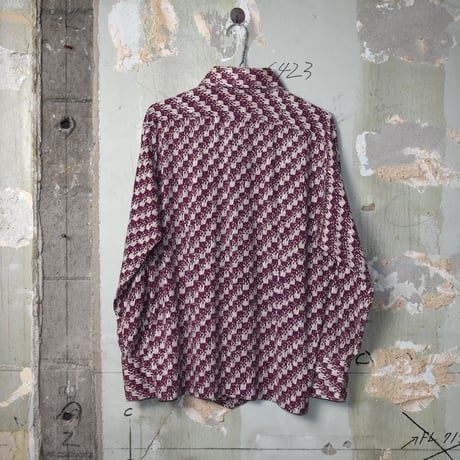 USED "CHRISTIAN DIOR" PATTERN SHIRT