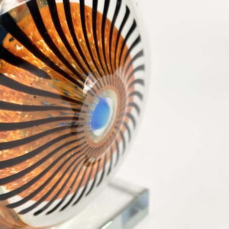 USED GLASS ART SCULPTURE
