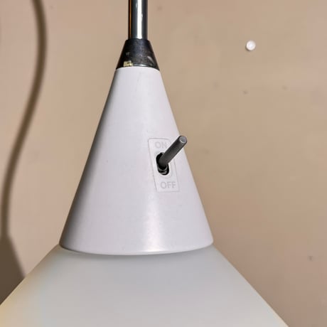 JAPAN USED GLASS SHADE DESIGN PENDANT LAMP