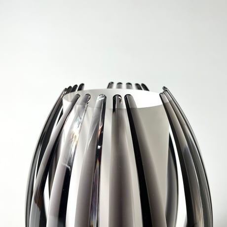 USED "AZZARDO ELBA TABLE" ACRYL SHADE TABLE LAMP