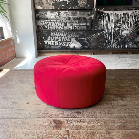 USED "LIGNE ROSET / ROSET PUMPKIN" OTTOMAN