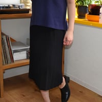 USED POLYESTER PLEATED SKIRT