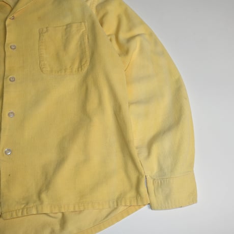 USED 60'S "MR.VANDYKE" CORDUROY L/S SHIRT
