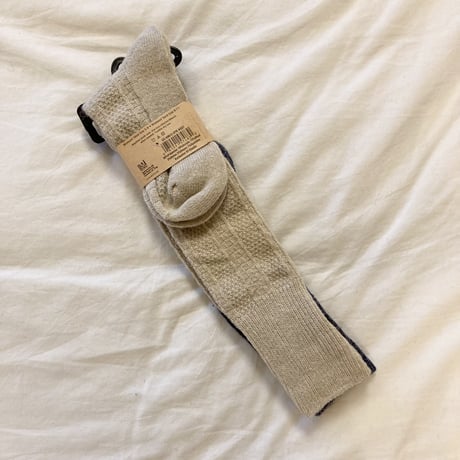 "CLEAR CREEK" OVEN THE KNEE WOOL 2P SOCKS