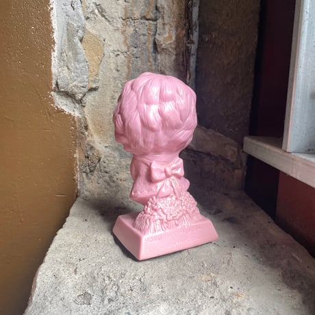 VINTAGE MESSAGE DOLL PINK GIRL