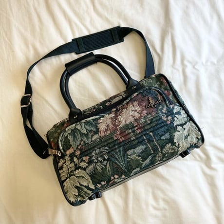 USED GOBELIN CLOTH BOSTON BAG