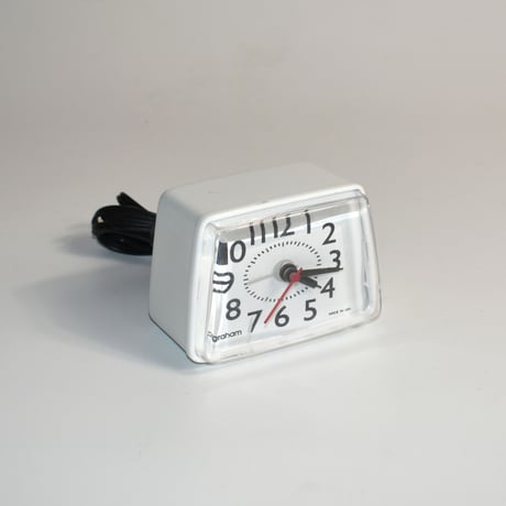 USED "INGRAHAM" TABLE CLOCK