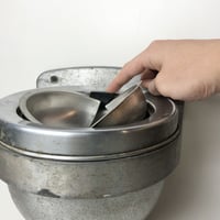 STAINLESS STEEL WALL MOUNT ASHTRAY