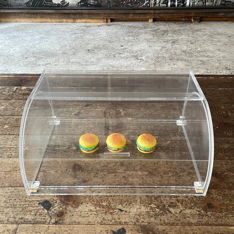 USED TRANSPARENT ACRYLIC CASE