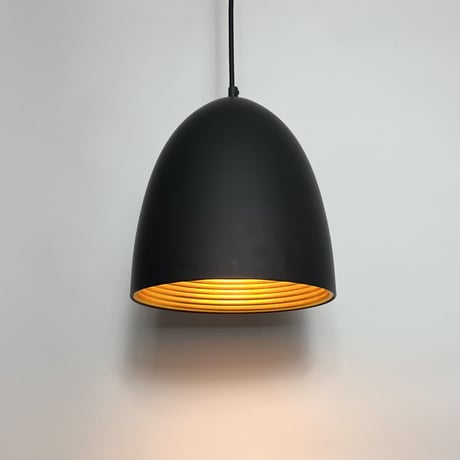 USED METAL SHADE PENDANT LAMP