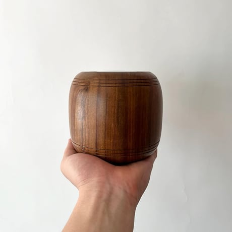 USED WOODEN CANDLE STAND