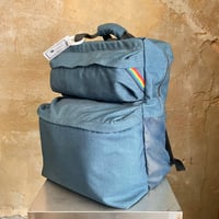 USED “SPORT DIVERS MFG.” BIG MESH BACKPACK