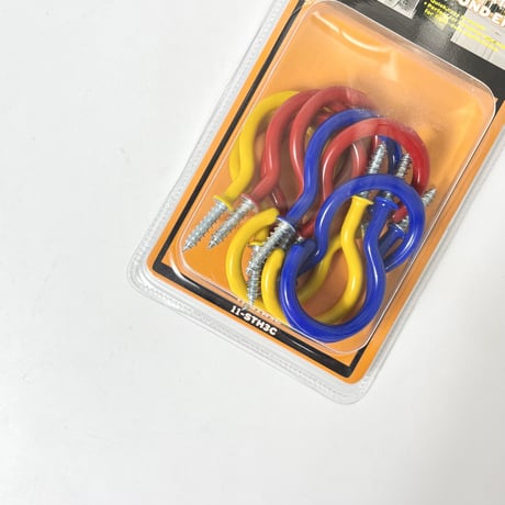 NEW "TOPZONE" 12PCS VINYL COATED HOOKS