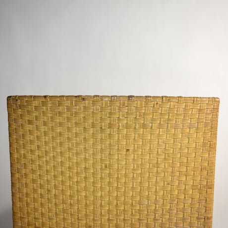 USED PLAITING LEATHER CHAIR