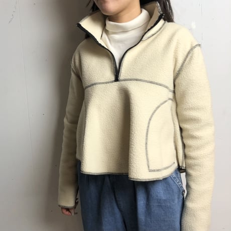 HALF ZIP FLEECE PULLOVER