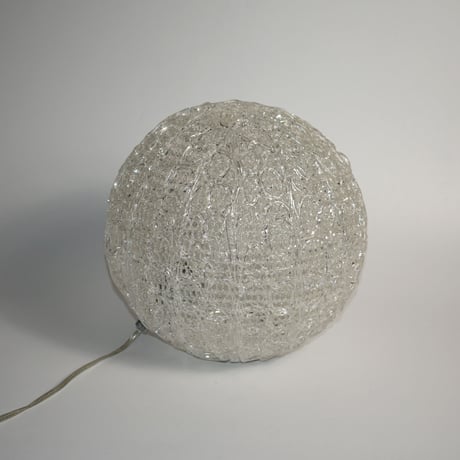 JAPAN USED ACRYlIC NET FLOOR LAMP