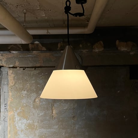 JAPAN USED GLASS SHADE PENDANT LAMP