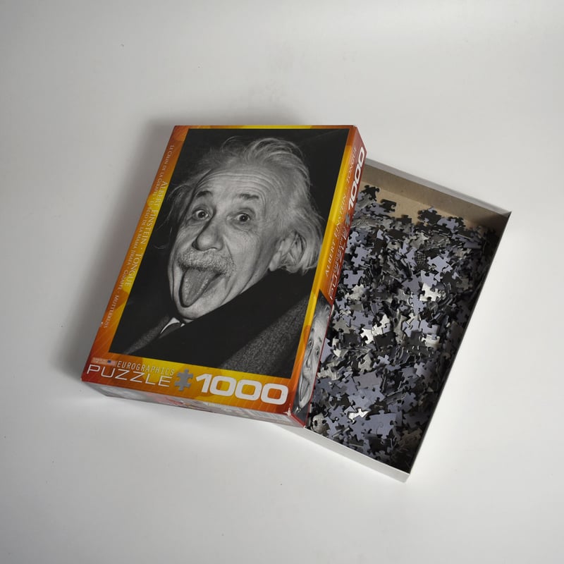 Eurographics Einstein Tongue 1000-Piece Puzzle - 19.25x26.5", Eco-Friendly, Made In USA - View #11