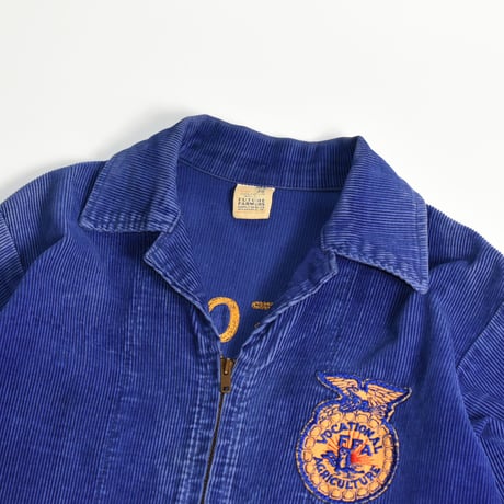 USED 70'S "NATIONAL FFA" CORDUROY FARMERS JACKET