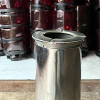 USED STEEL STAND ASHTRAY