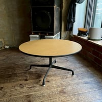 USED "HERMAN MILLER / EAMES" ROUND COFFEE TABLE