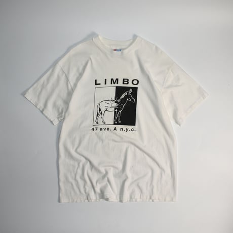 USED 90'S "LIMBO / 47 AVE. A N.Y.C" S/S TEE