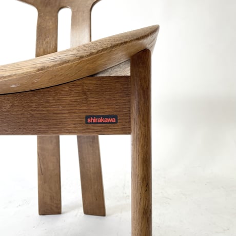 USED "SHIRAKAWA / POLLOCK" WOODEN CHAIR