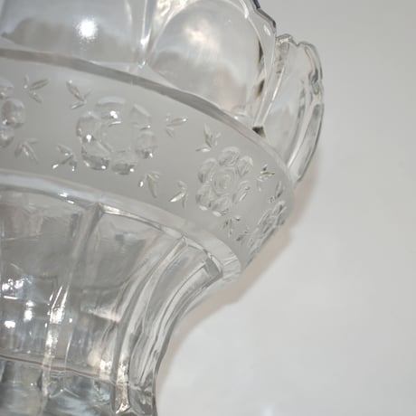 USED GLASS PLANTER