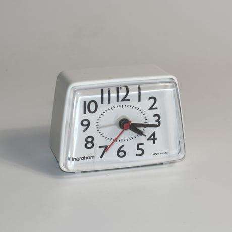 USED "INGRAHAM" TABLE CLOCK