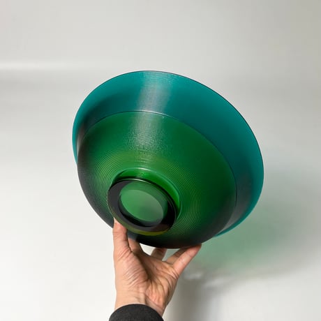 USED "BOHEMIA" GLASS BOWL