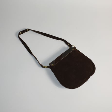 USED SUEDE SHOULDER BAG