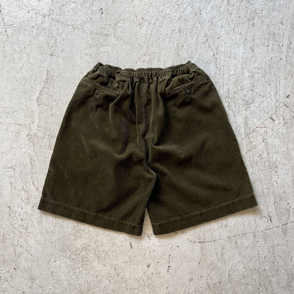 COMFORTABLE REASON “Fade Cord Shorts” | CopyAr