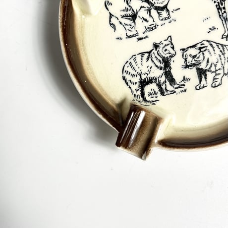 USED "PARKSMITH CORP" CERAMIC ASHTRAY