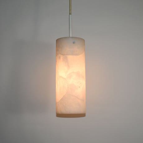 USED MARBLE SHADE PENDANT LAMP