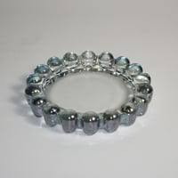 VINTAGE GLASS ASHTRAY