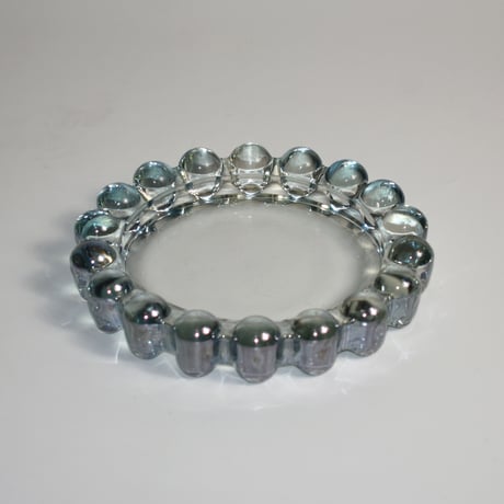 VINTAGE GLASS ASHTRAY