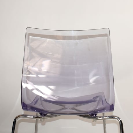 USED "SLIM" ACRYLIC IRON LEG CHAIR