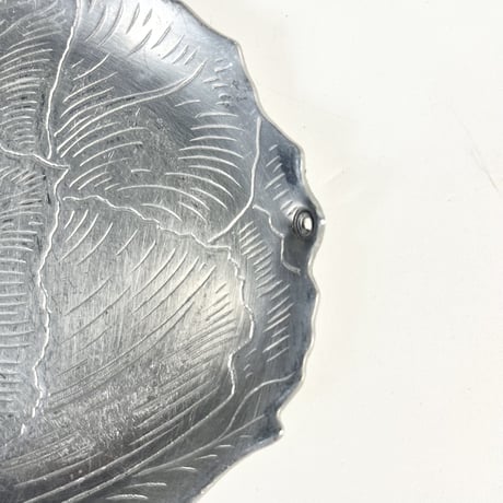 VINTAGE ALUMINUM PLATE