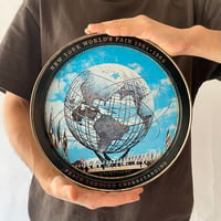 USED “NY WORLD’S FAIR”METAL PLATE