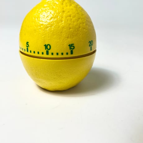 USED LEMON MOTIF KITCHEN TIMER