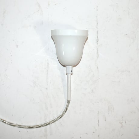 USED THIN BAMBOO SHEETS SHADE PENDANT LAMP