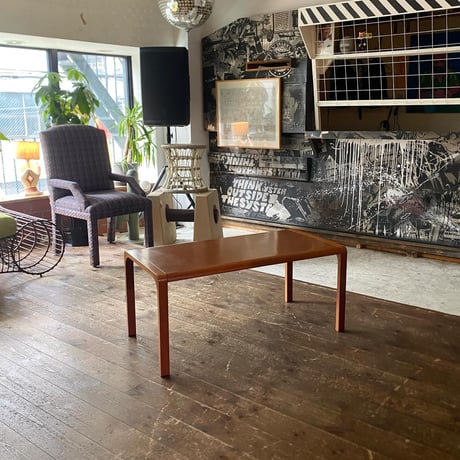 JAPAN USED "TENDO" WOODEN LOW TABLE