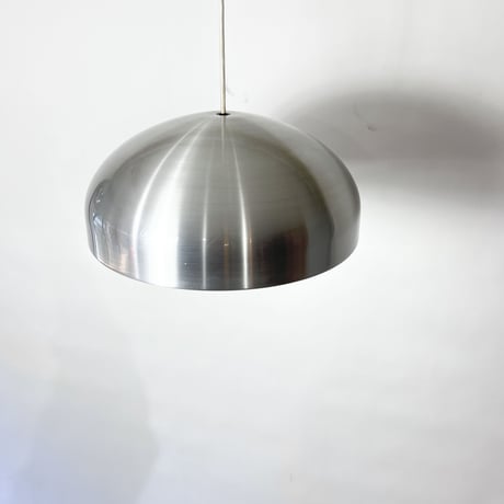 JAPAN USED STEEL SHADE PENDANT LAMP